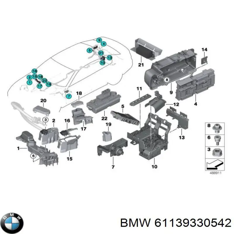 61139330542 BMW 