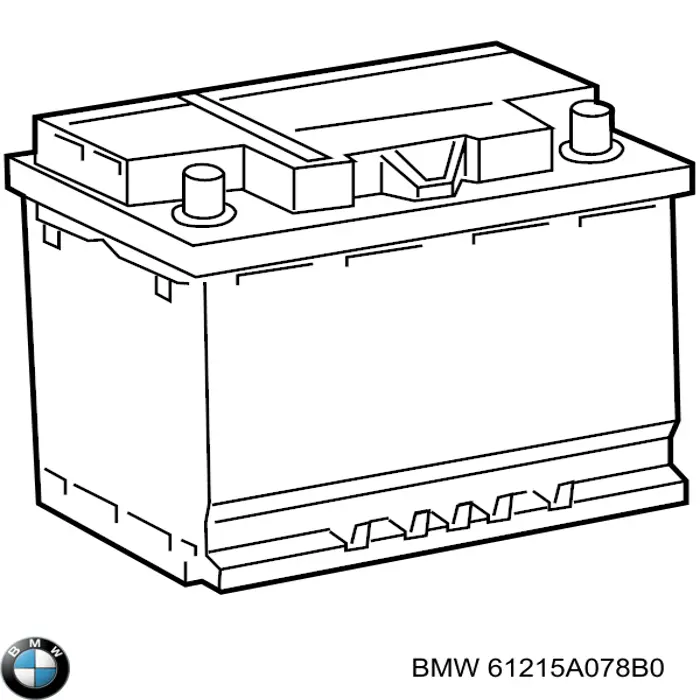 61215A4AF23 BMW batería de arranque