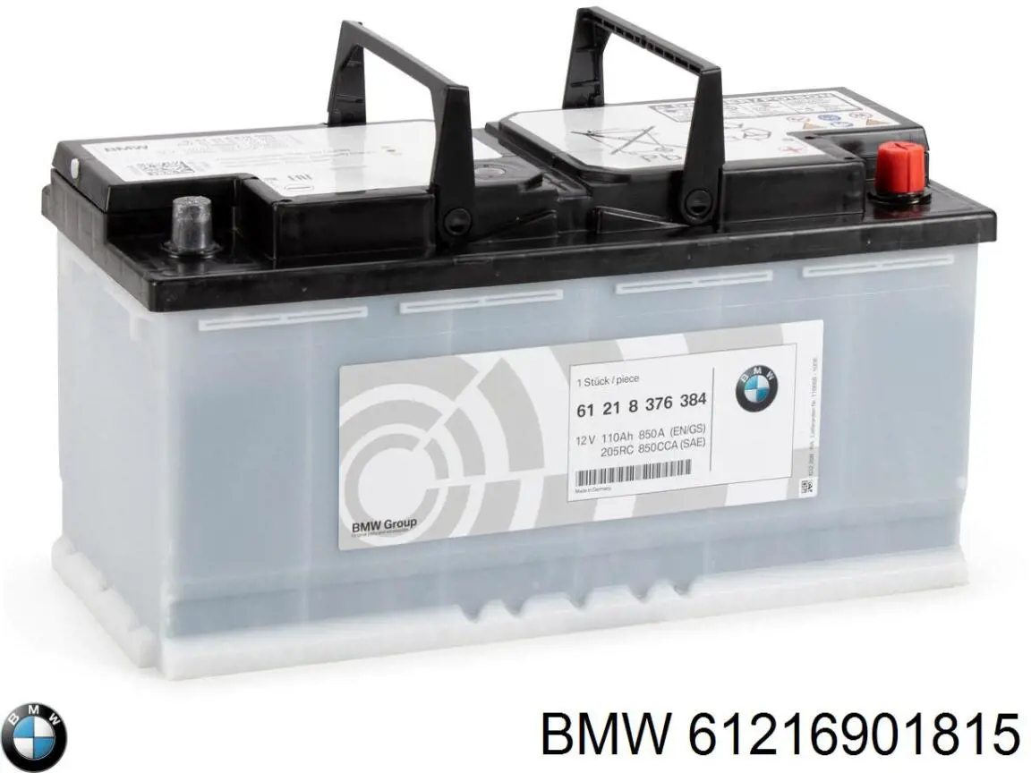 61216901815 BMW batería de arranque