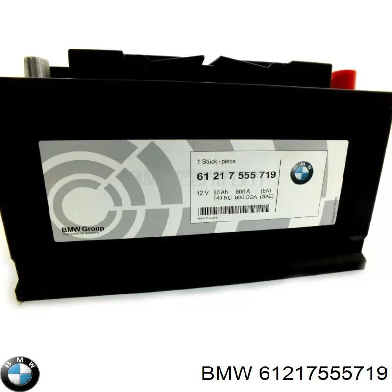 61217555719 BMW batería de arranque