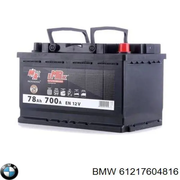 61217604816 BMW batería de arranque