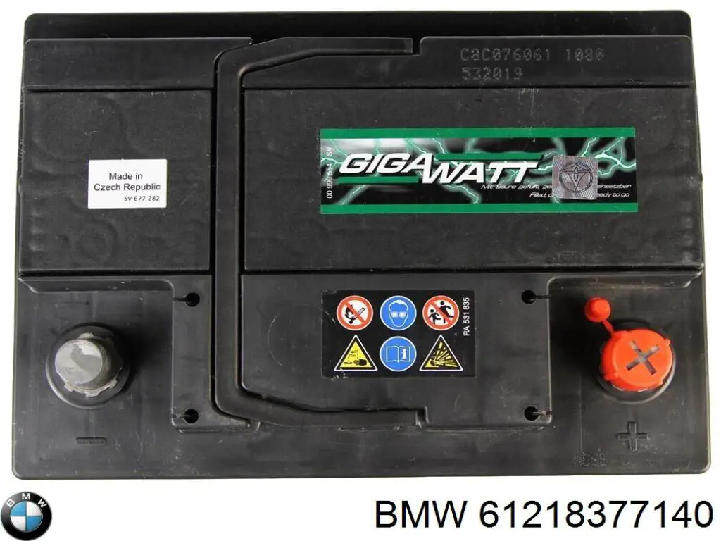 61218377140 BMW batería de arranque