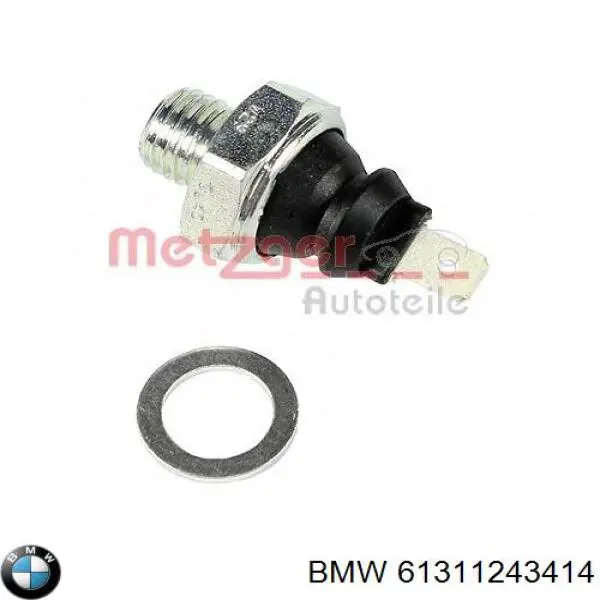 61311243414 BMW indicador, presión del aceite