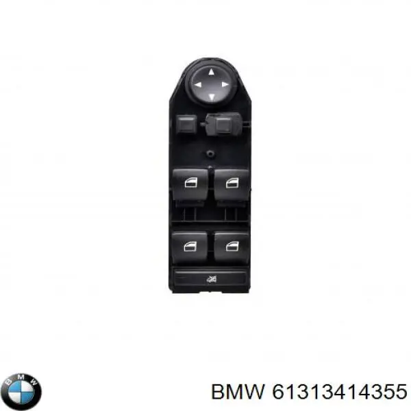 61313414355 BMW unidad de control elevalunas delantera izquierda