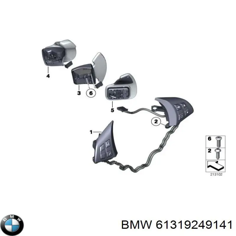 61319133465 BMW 