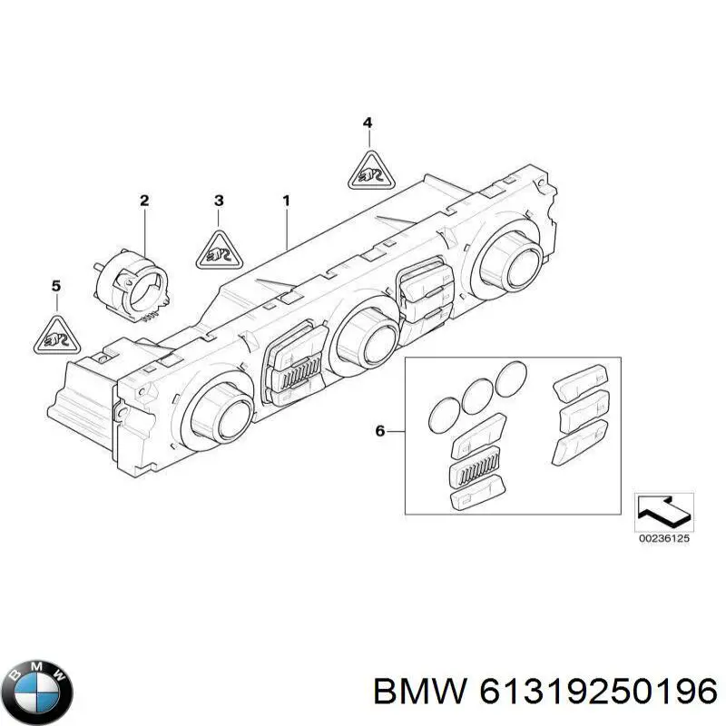 61319250196 BMW 