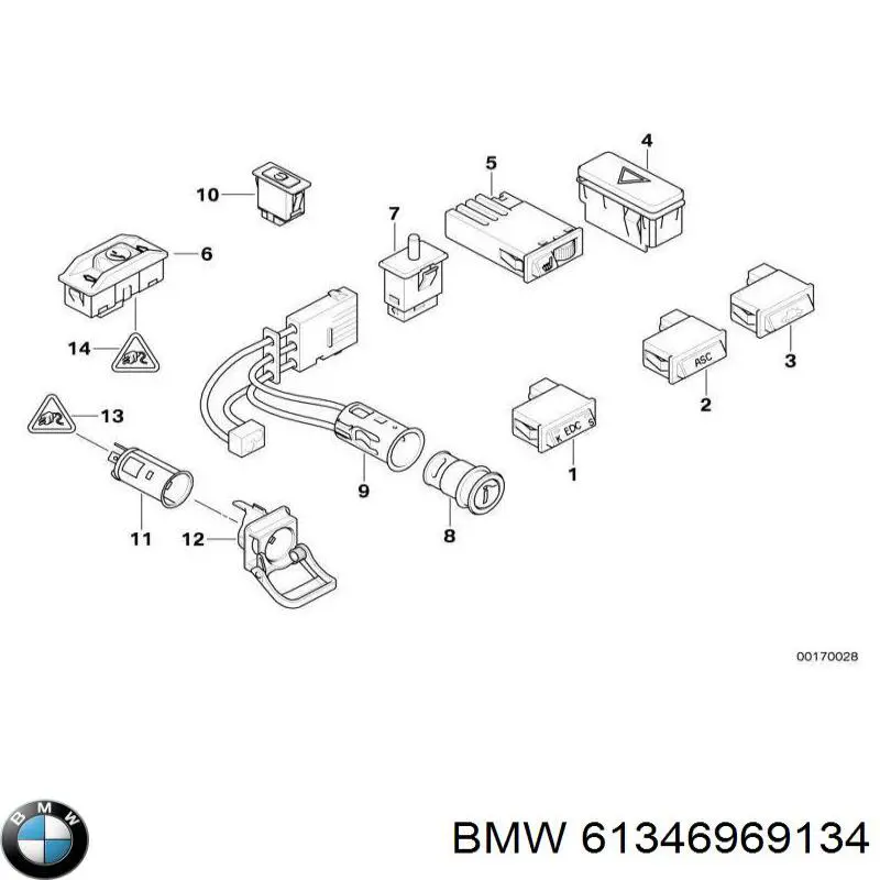  Encendedor Para Auto / Mechero Para Auto para BMW 6 G32