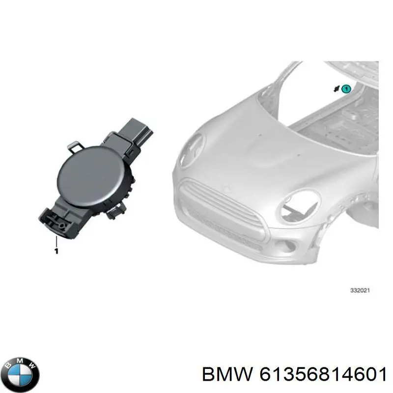  Sensor de lluvia para BMW X1 F48