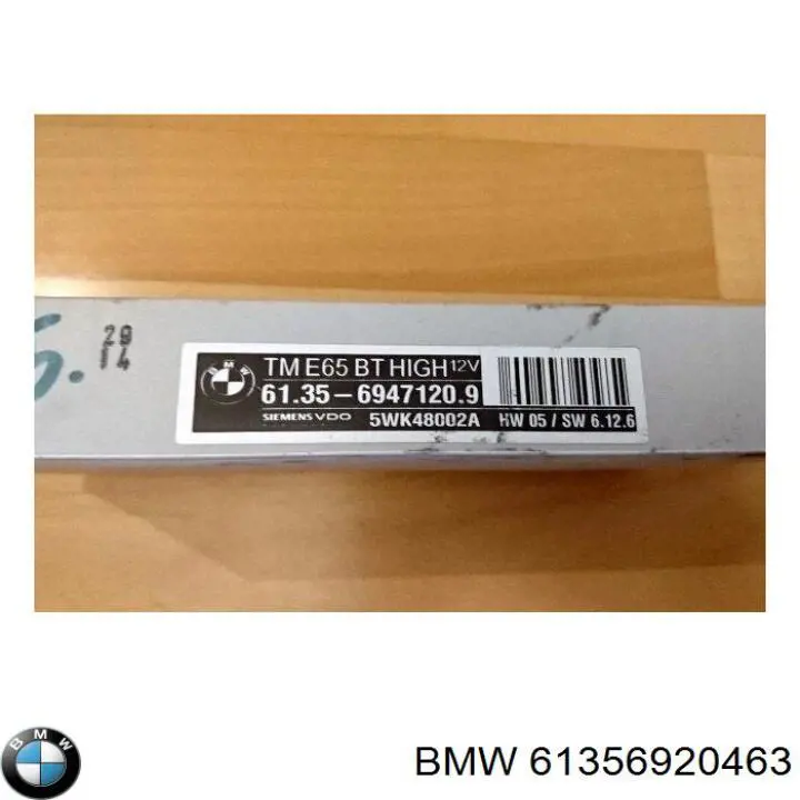 61356921979 BMW 