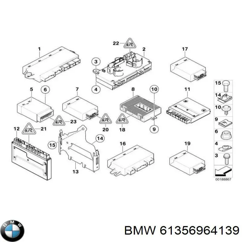 61356964139 BMW 