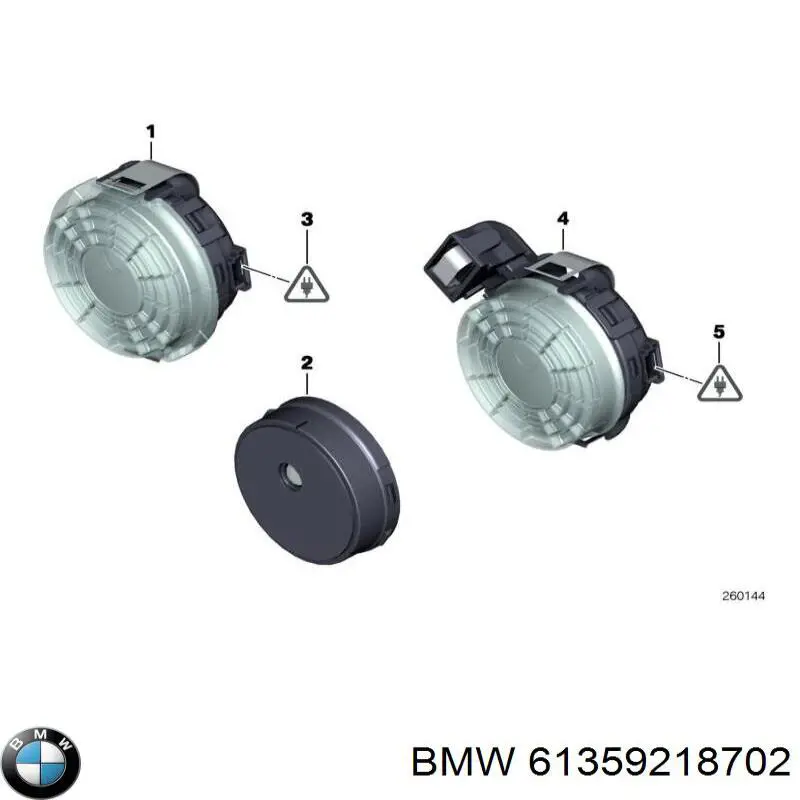 61359218702 BMW sensor de lluvia