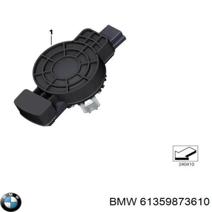 61359873610 BMW sensor de lluvia