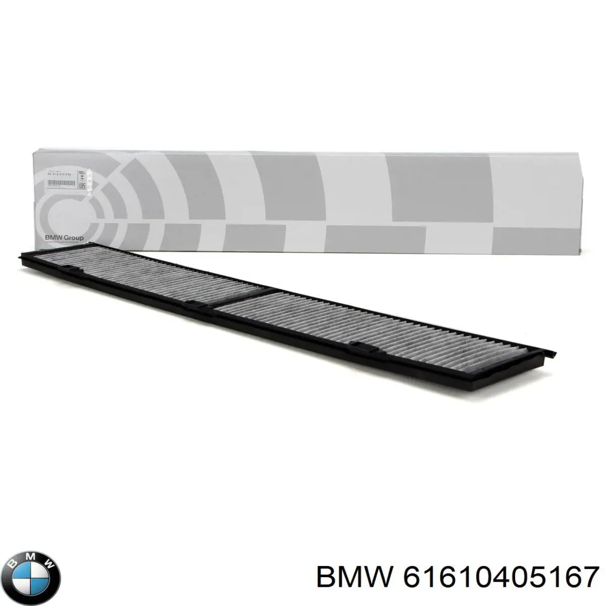 61610405167 BMW juego de limpiaparabrisas de luna delantera, 2 piezas