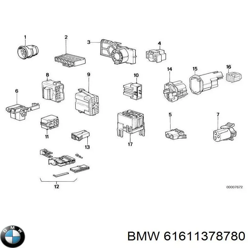 61611378780 BMW varillaje lavaparabrisas