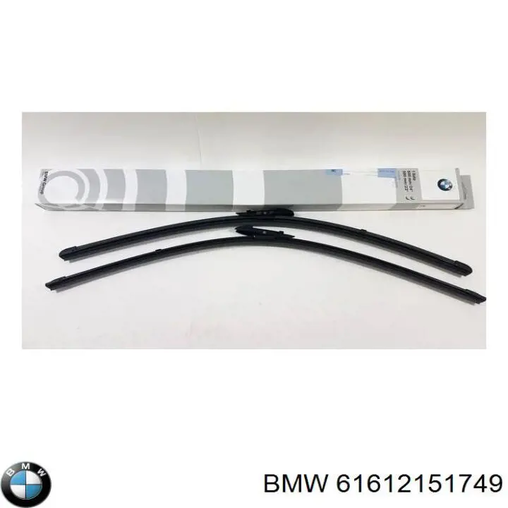 61612151749 BMW juego de limpiaparabrisas de luna delantera, 2 piezas