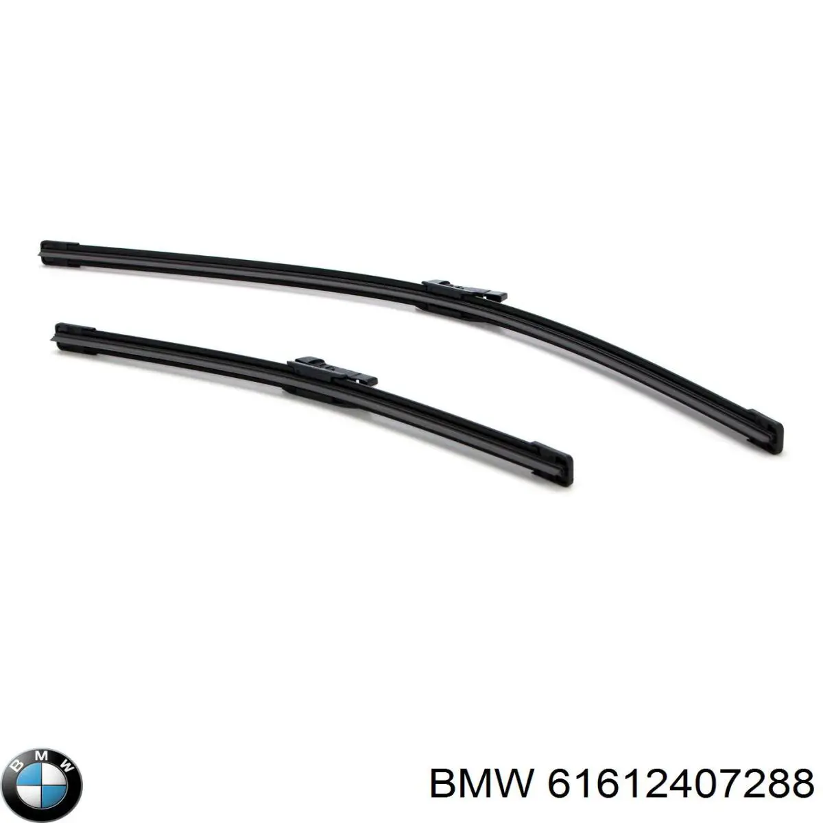 61612407288 BMW juego de limpiaparabrisas de luna delantera, 2 piezas