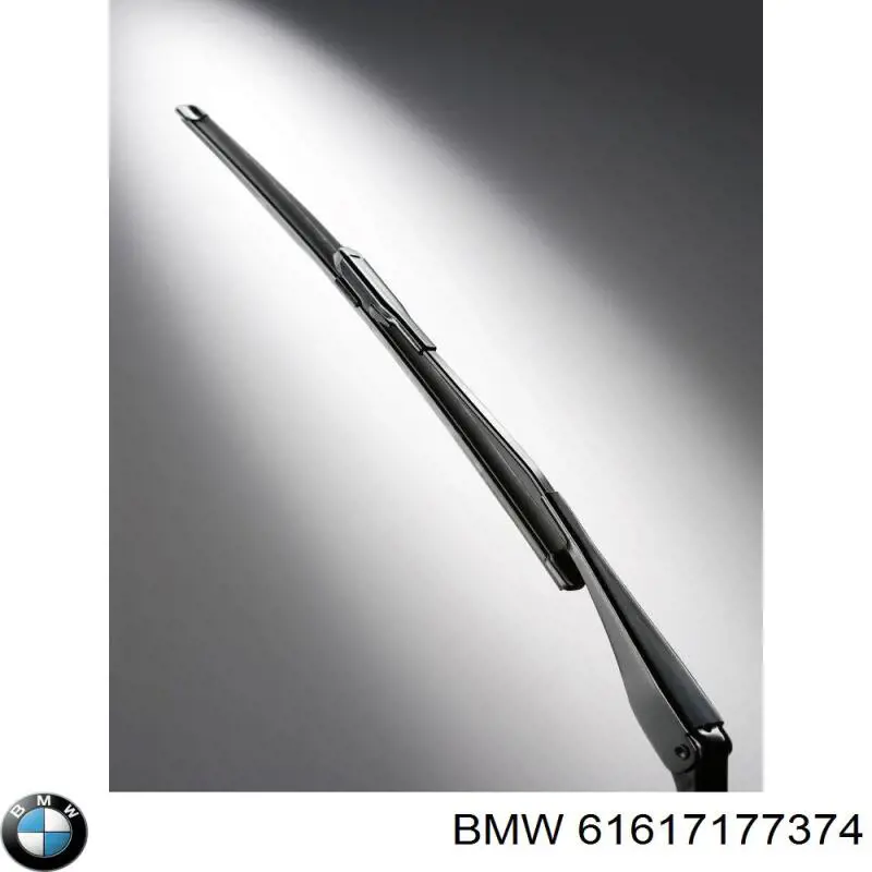 61617177374 BMW juego de limpiaparabrisas de luna delantera, 2 piezas