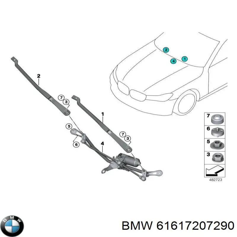 61617207290 BMW 