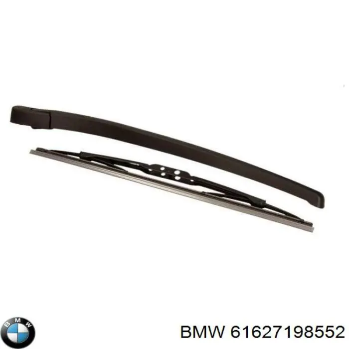 61627198552 BMW limpiaparabrisas de luna trasera