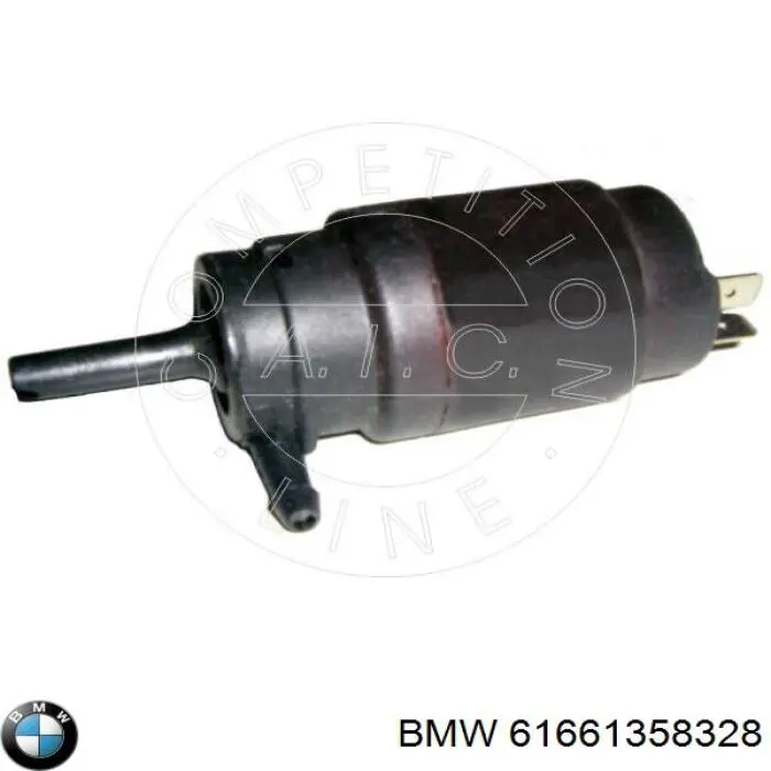 61661358328 BMW bomba de limpiaparabrisas delantera