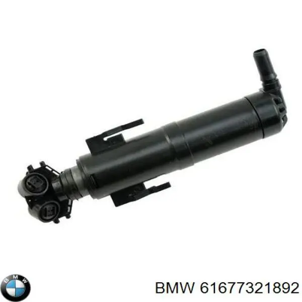  Tobera de agua regadora, lavado de faros, delantera derecha para BMW X1 E84