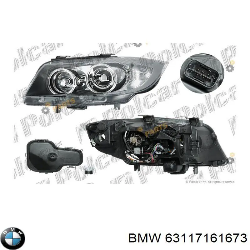 63117161673 BMW faro izquierdo