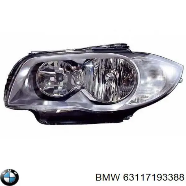  Faro derecho para BMW 1 E81, E87