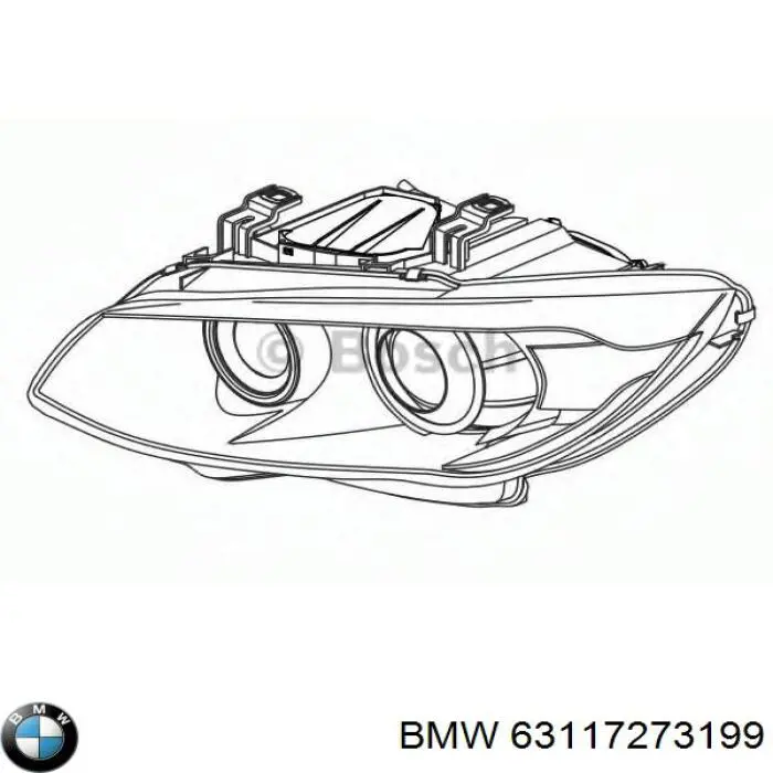  Faro izquierdo para BMW 3 E92