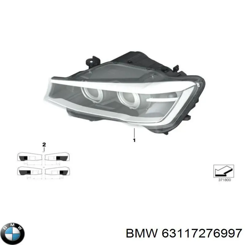 63117276997 BMW faro izquierdo