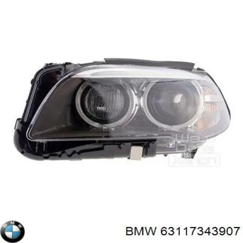 63117343907 BMW faro izquierdo