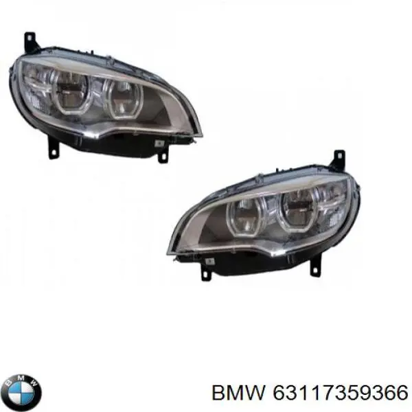 63117311074 BMW faro derecho