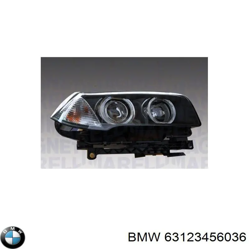 63123456036 BMW faro derecho