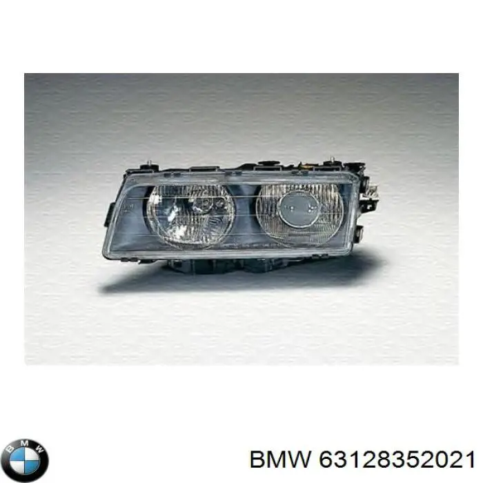 63128352021 BMW faro izquierdo