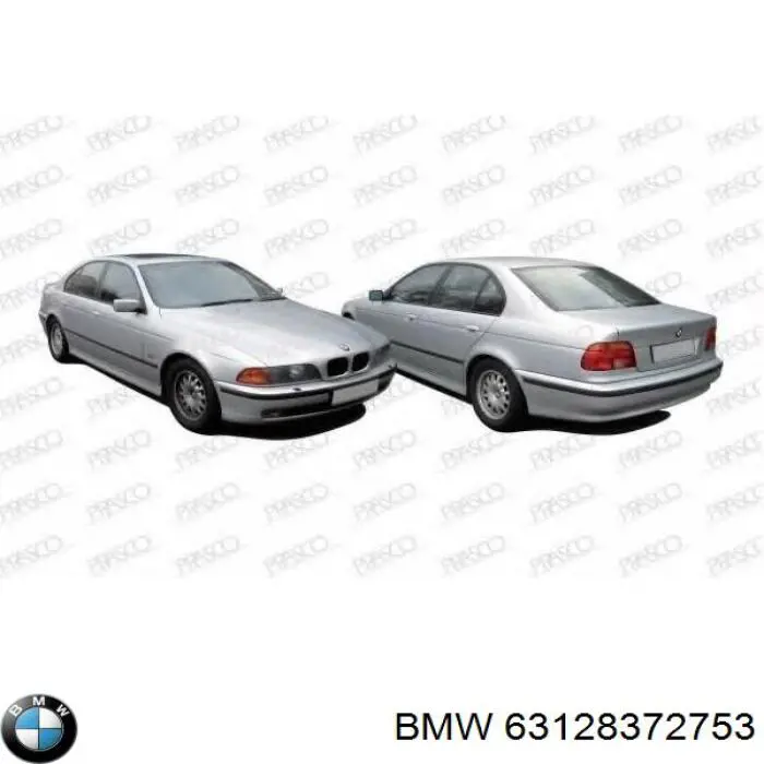 63128372753 BMW faro izquierdo