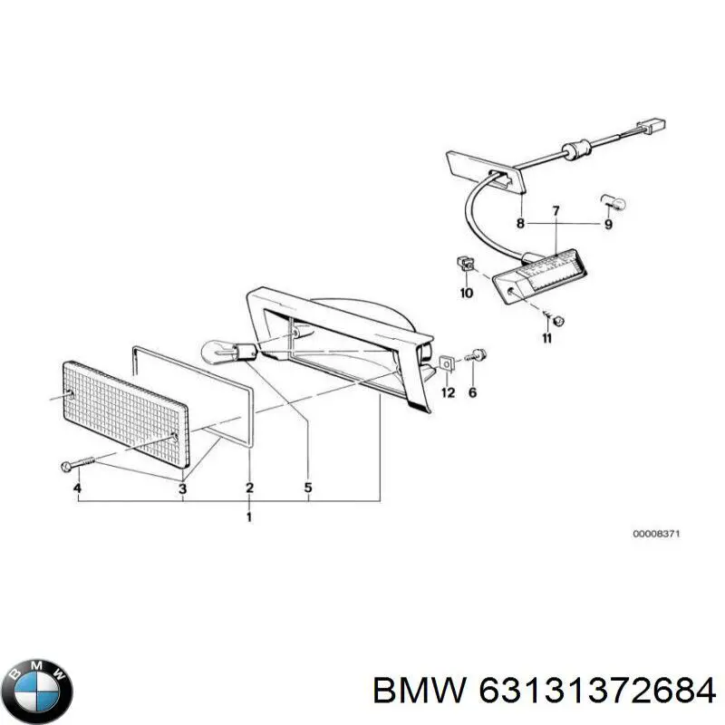 63131372684 BMW piloto intermitente derecho