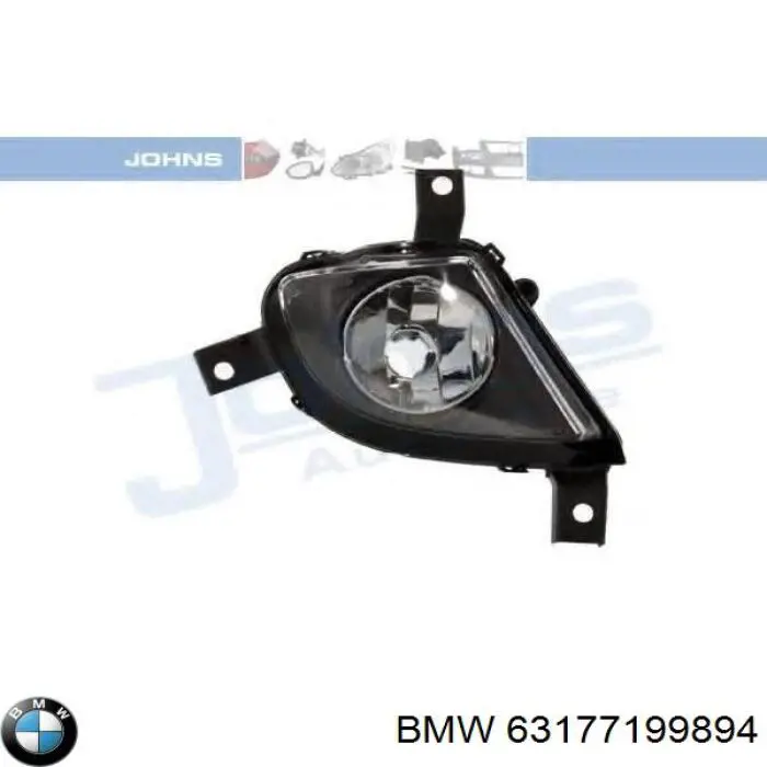 63177199894 BMW faro antiniebla derecho