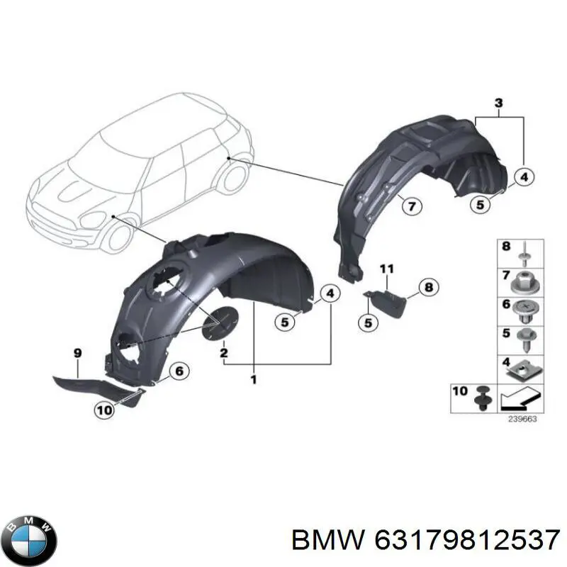 63179812537 BMW 