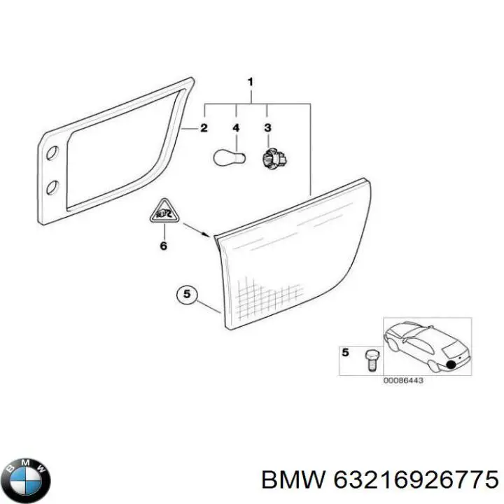 63216926775 BMW 