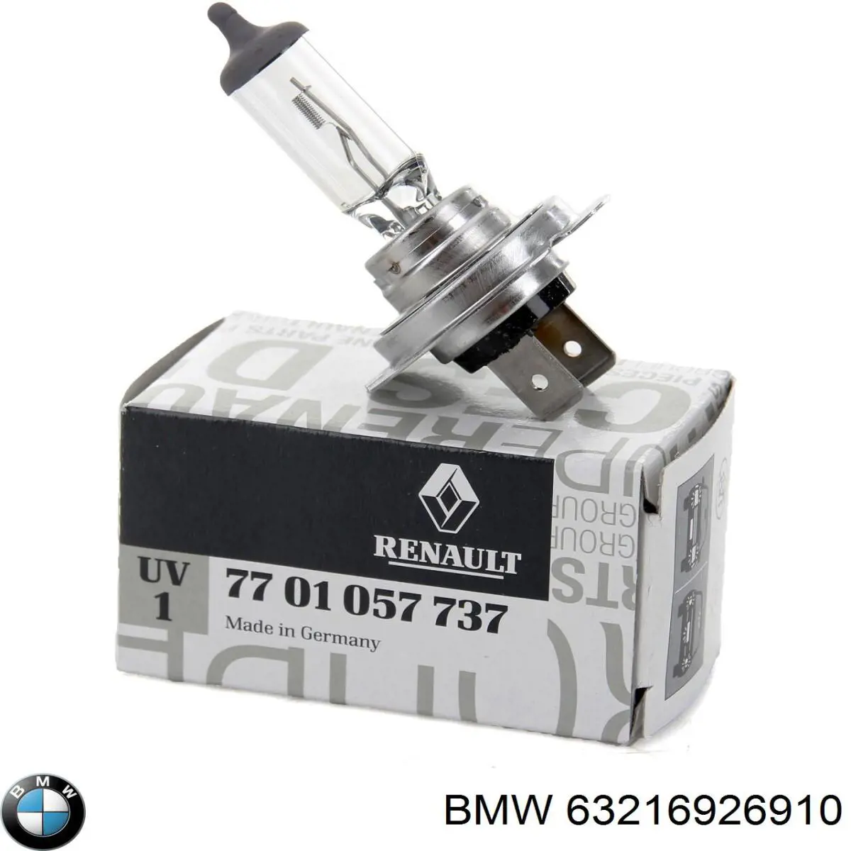 63216926910 BMW bombilla halógena