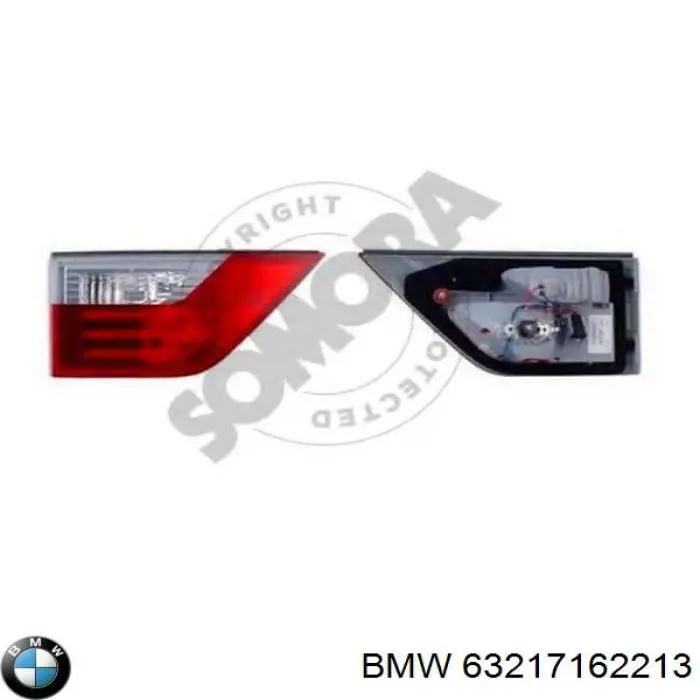 63217162213 BMW piloto posterior interior izquierdo