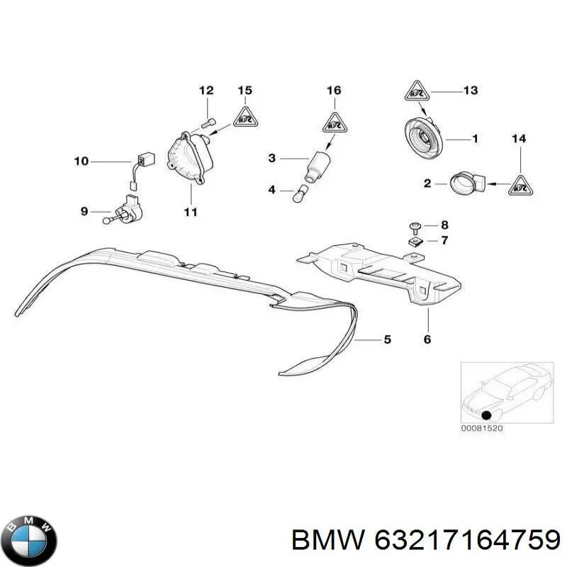 63217164759 BMW bombilla