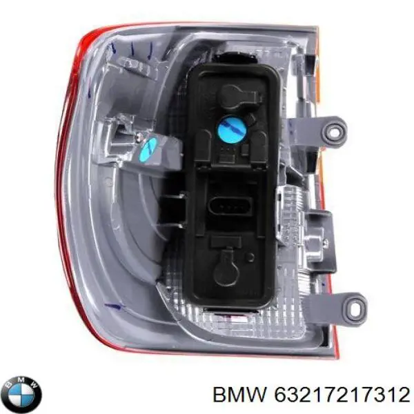  Piloto posterior exterior derecho para BMW X3 F25