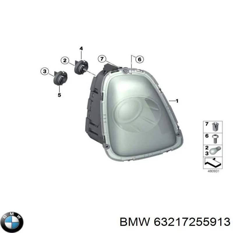 63217255913 BMW 