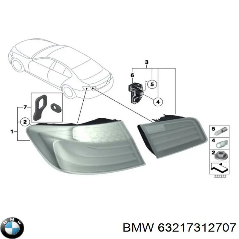 63217312707 BMW 