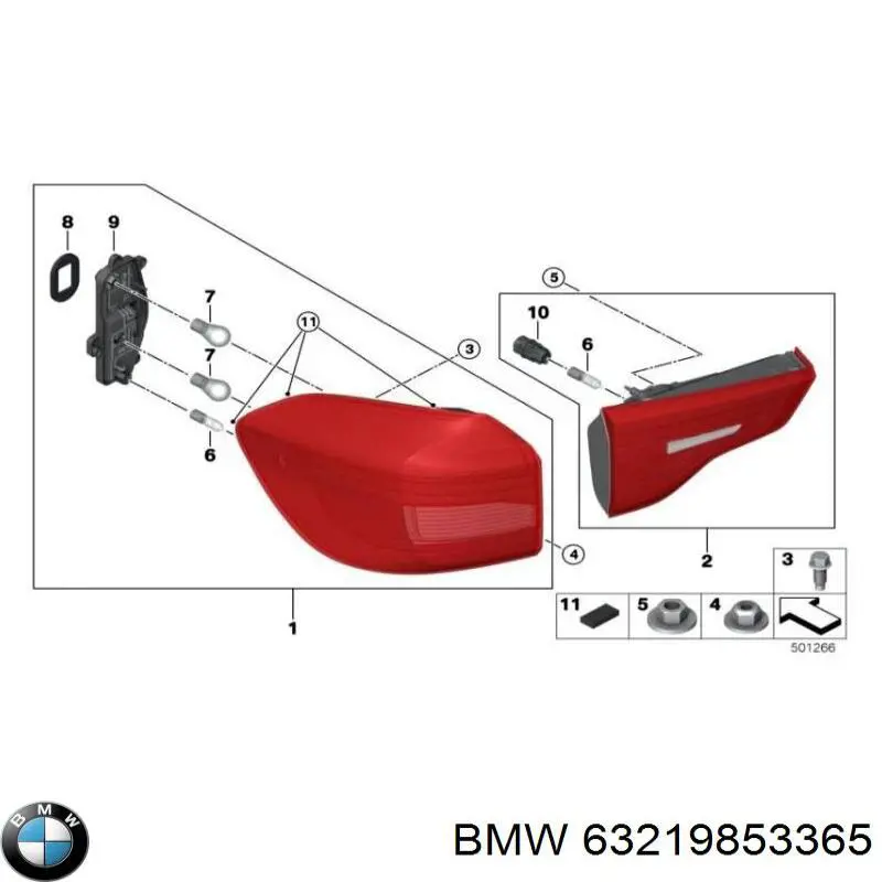 63219853365 BMW 