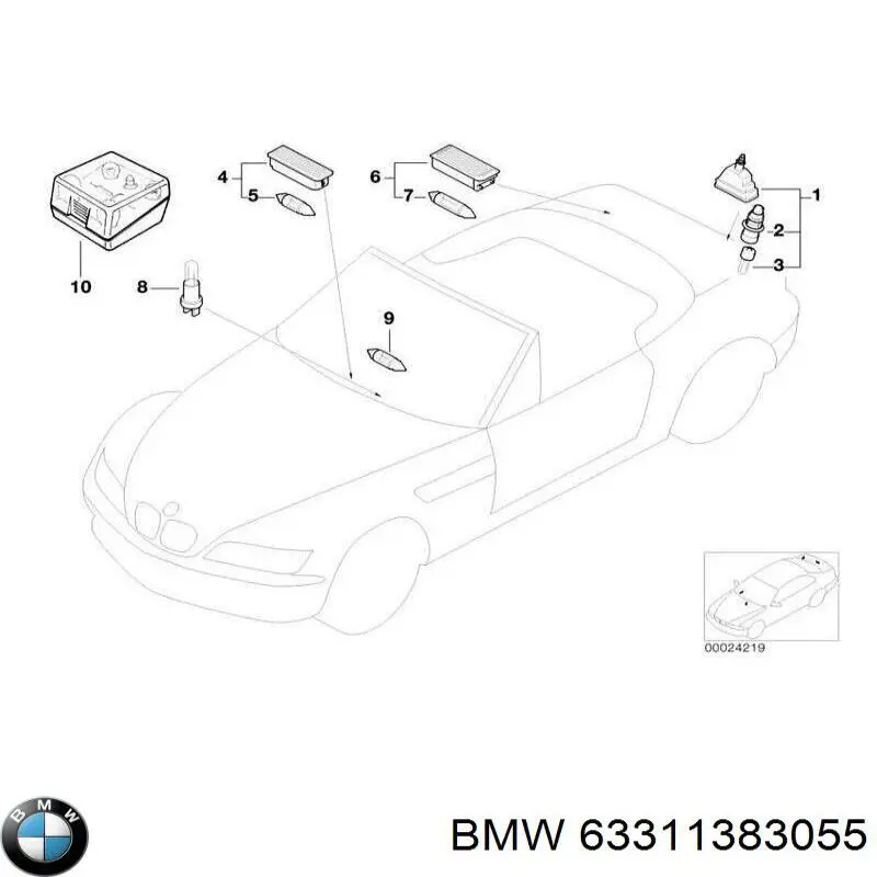 63311383055 BMW 