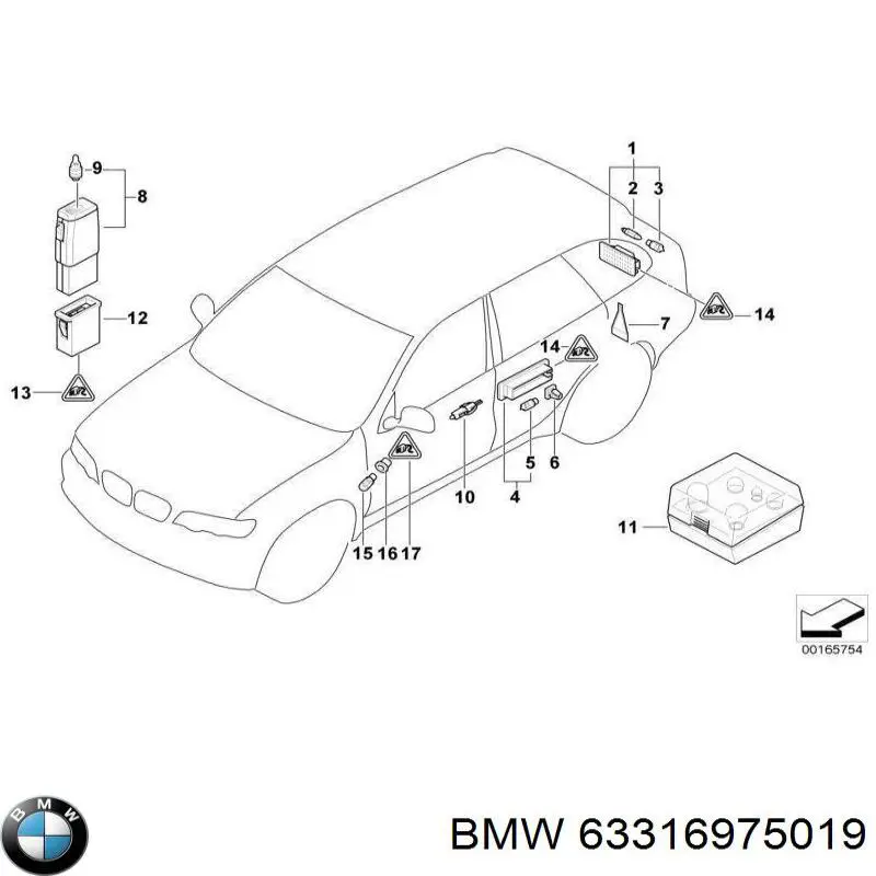 63316975019 BMW 