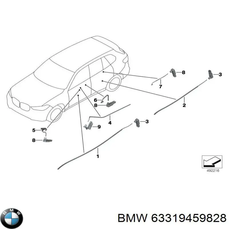 63319459828 BMW 