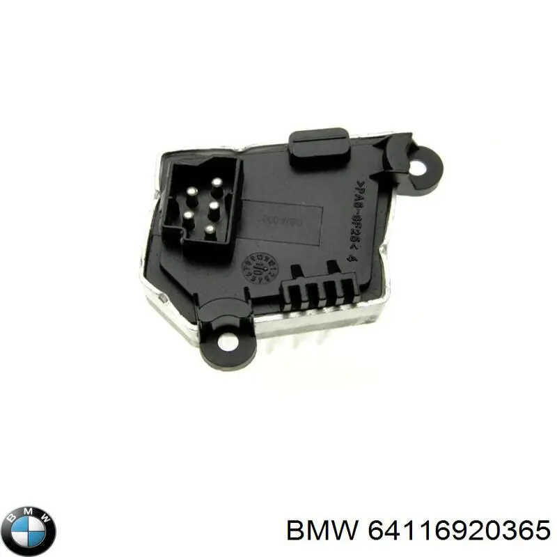 64116920365 BMW resitencia, ventilador habitáculo