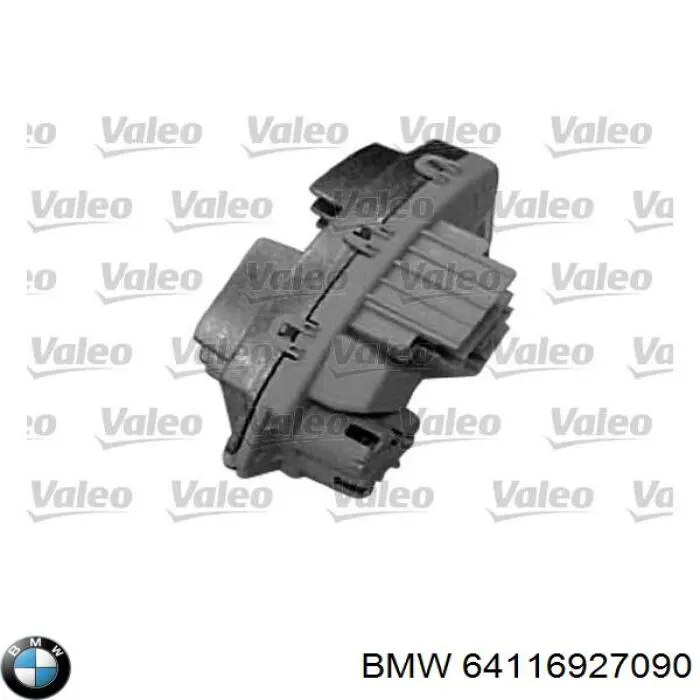 64116927090 BMW resitencia, ventilador habitáculo